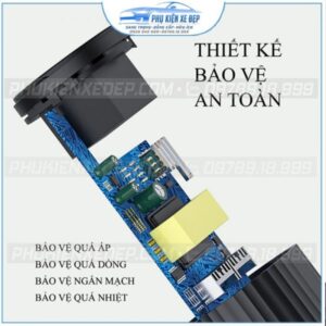 Bộ chuyển đổi 12V sang 220V chính hãng Rock