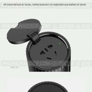 Bộ chuyển đổi nguồn điện 12V sang 220V Rock