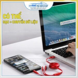 Cáp sạc đa năng Baseus 3 in 1 CAMLT-ZY