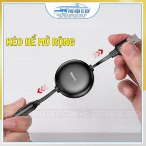 Cáp sạc đa năng Baseus 3 in 1 CAMLT-ZY