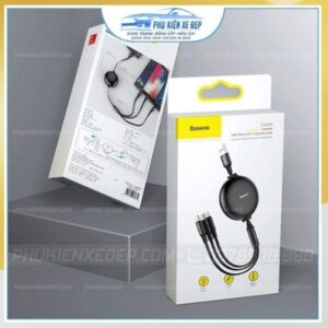 Cáp sạc đa năng Baseus 3 in 1 CAMLT-ZY