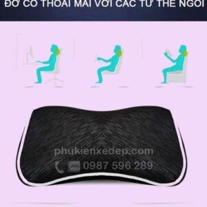 Gối tựa đầu ô tô 3D cao su non