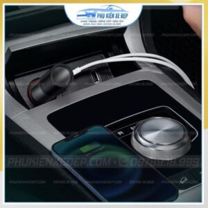 Tẩu sạc ô tô đa năng Baseus 12W tích hợp 2 cổng sạc nhanh